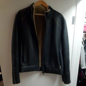 Premium Ritter Lambskin Bomber Jacket.